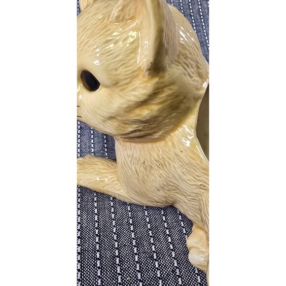 Vintage Ceramic Cat Planter - Picture 9 of 9